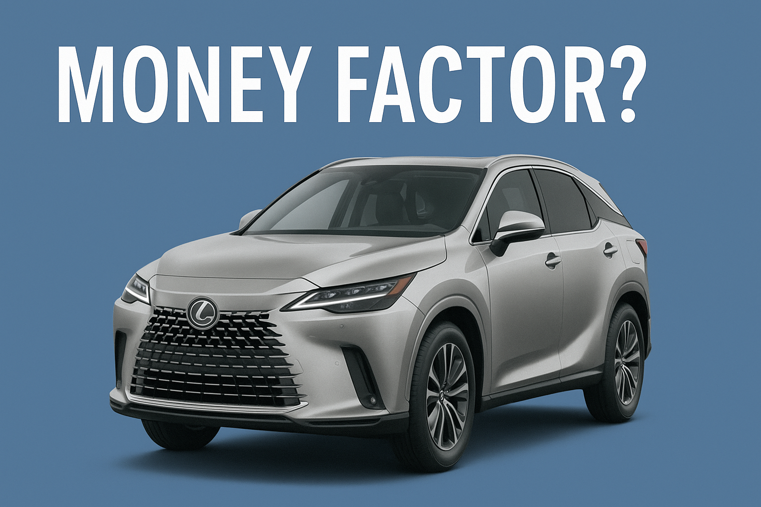 Leasing a Lexus RX: What Is the Money Factor and How Does It Impact My ...
