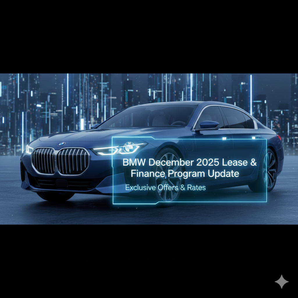 BMW December 2025 Lease & Finance Program Update | AutoCompanion Blog